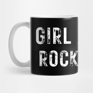 Girl At The Rock Show Mug